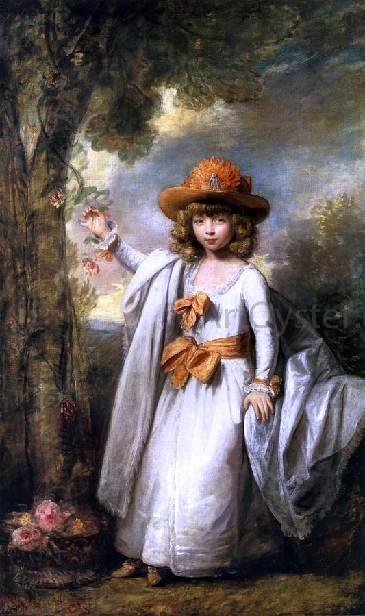  Gilbert Stuart Henrietta Elizabeth Frederica Vane - Hand Painted Oil Painting
