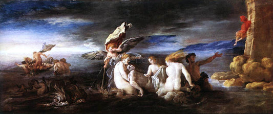  Domenico Feti Hero and Leander - Hand Painted Oil Painting