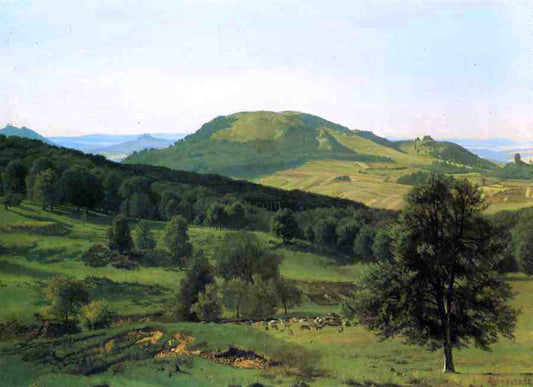  Albert Bierstadt Hill and Dale - Hand Painted Oil Painting