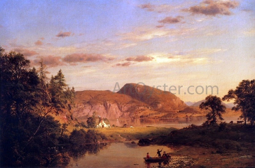  Frederic Edwin Church Home by the Lake - Hand Painted Oil Painting