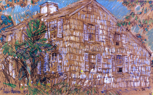  Frederick Childe Hassam Home Sweet Home Cottage - Hand Painted Oil Painting
