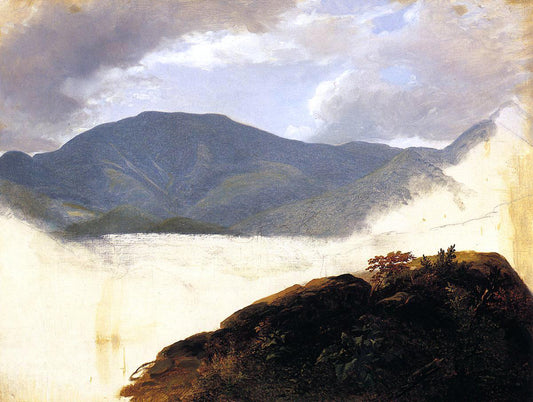  Asher Brown Durand Hudson River Sketch - Hand Painted Oil Painting