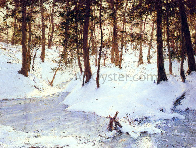  Walter Launt Palmer Ice in the Glen - Hand Painted Oil Painting