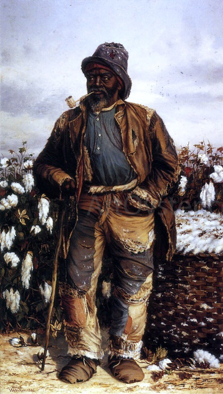  William Aiken Walker I'll Stick to Cotton as Long as It Sticks to Me - Hand Painted Oil Painting