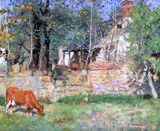  Gari Melchers In Old Virginia, Belmont - Hand Painted Oil Painting