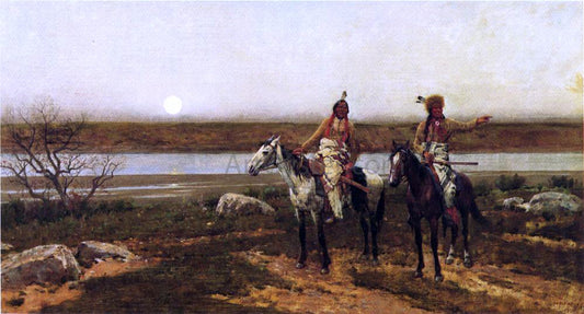  Henry F Farney In Pastures New - Hand Painted Oil Painting