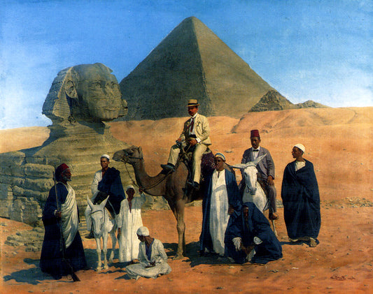  Alois Stoff In Search of the Pharaohs - Hand Painted Oil Painting