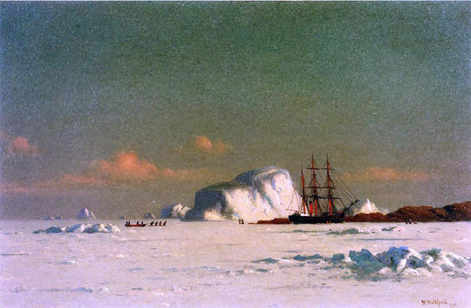  William Bradford In the Arctic - Hand Painted Oil Painting