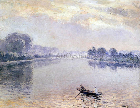  Henri Lebasque In the boat at St Pierre - Hand Painted Oil Painting