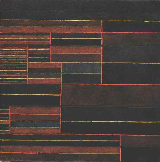  Paul Klee In the Current Six Thresholds - Hand Painted Oil Painting