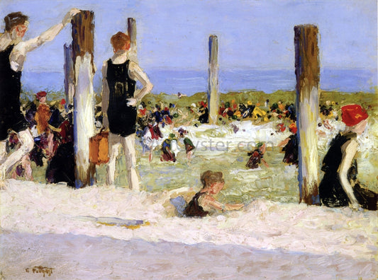  Edward Potthast In the Dog Days - Hand Painted Oil Painting