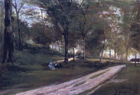  Paul Gauguin In the Forest, Saint-Cloud II - Hand Painted Oil Painting