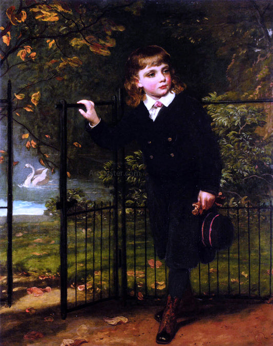  James Sant In The Park - Hand Painted Oil Painting