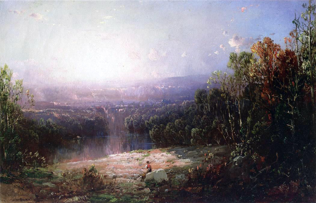  William Louis Sonntag In the Wilderness - Hand Painted Oil Painting