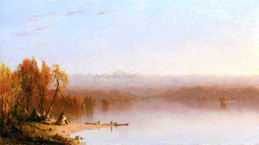  Sanford Robinson Gifford Indian Summer - Hand Painted Oil Painting