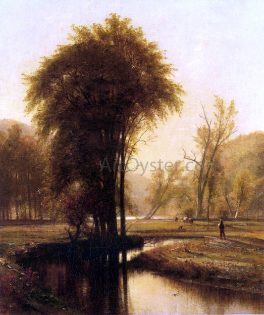  Thomas Worthington Whittredge Indian Summer - Hand Painted Oil Painting