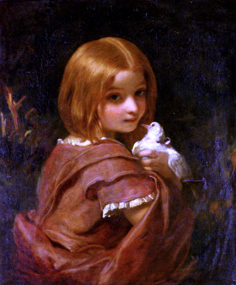  James Sant Innocence - Hand Painted Oil Painting