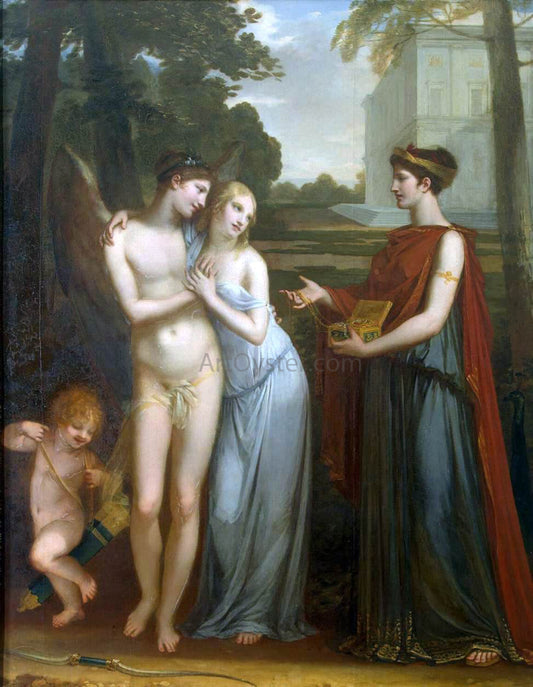  Pierre Paul Prudhon Innocence Preferring Love to Wealth - Hand Painted Oil Painting