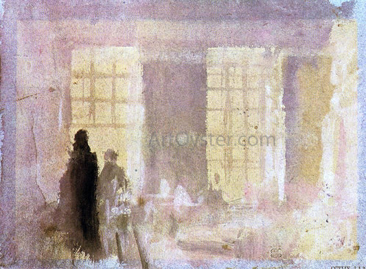  Joseph William Turner Interior at Petworth - Hand Painted Oil Painting