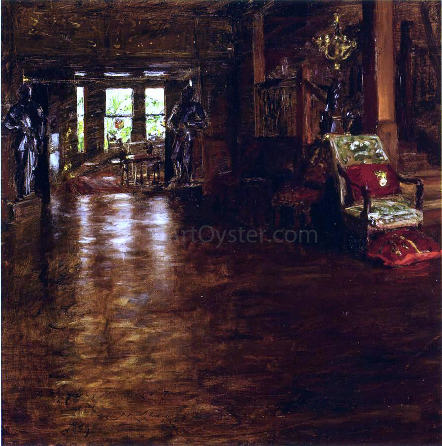  William Merritt Chase Interior, Oak Manor - Hand Painted Oil Painting