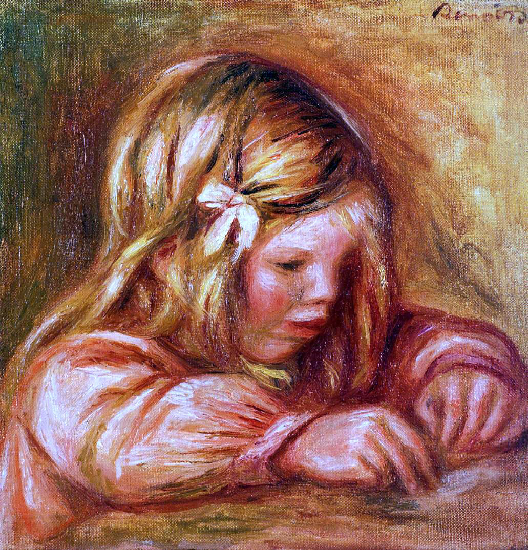  Pierre Auguste Renoir Jean Renoir Writing - Hand Painted Oil Painting