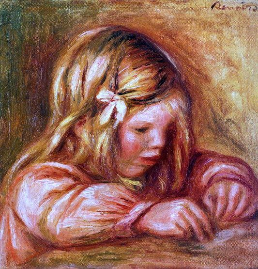  Pierre Auguste Renoir Jean Renoir Writing - Hand Painted Oil Painting