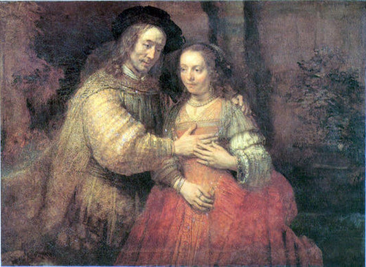  Rembrandt Van Rijn Jewish Bride - Hand Painted Oil Painting