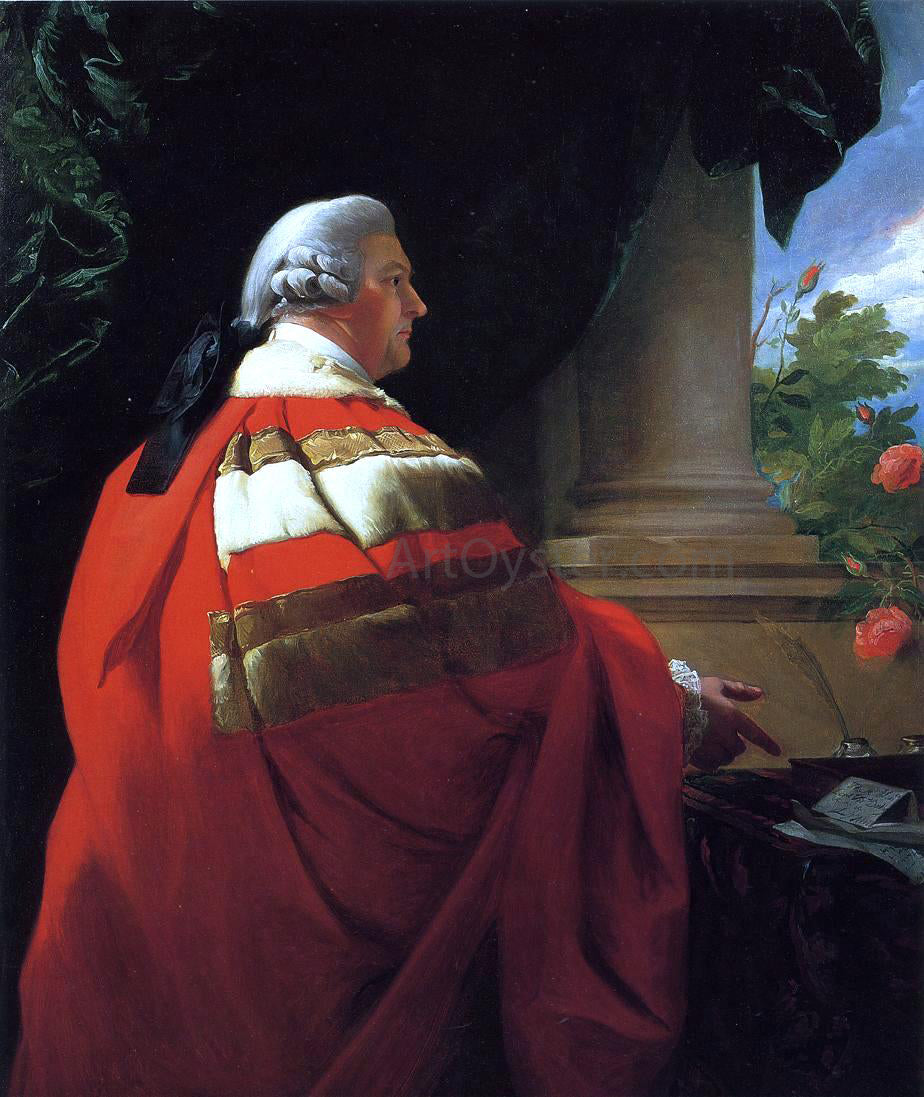  John Singleton Copley John, 2nd Viscount Dudley and Ward - Hand Painted Oil Painting