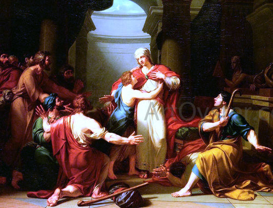  Jean-Charles Tardieu Joseph Reconnu Par Ses Freres - Hand Painted Oil Painting