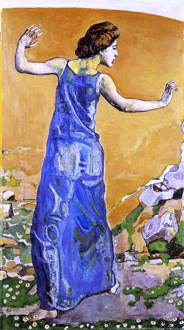  Ferdinand Hodler Joyous Woman - Hand Painted Oil Painting