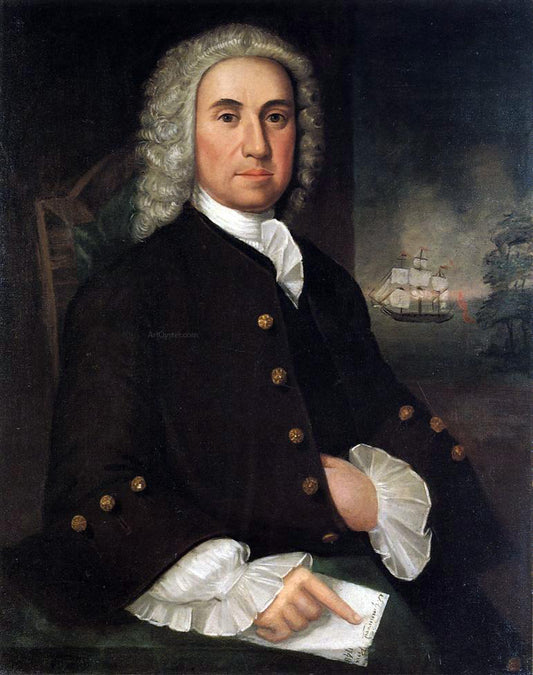  John Greenwood Judge Robert Brown - Hand Painted Oil Painting