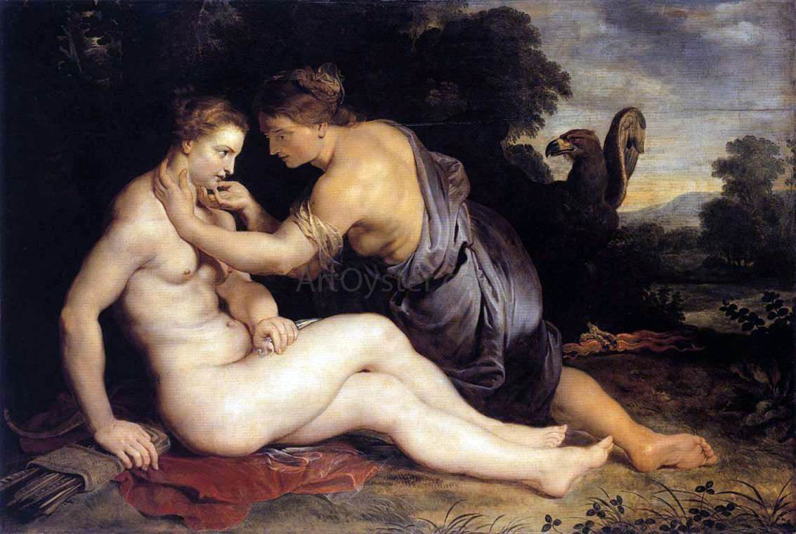  Peter Paul Rubens Jupiter and Callisto - Hand Painted Oil Painting