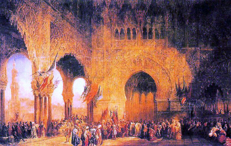  Antonio Munoz Degrain Juramento de Minaya Alvar Fanez - Hand Painted Oil Painting