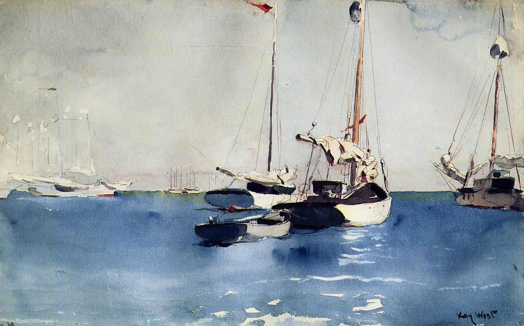  Winslow Homer Key West - Hand Painted Oil Painting