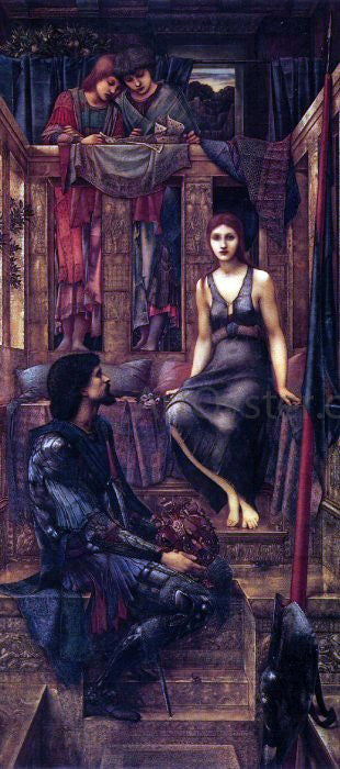  Sir Edward Burne-Jones King Cophetua and the Beggar Maid - Hand Painted Oil Painting