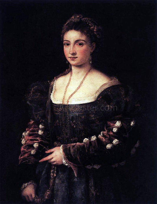  Titian La Bella - Hand Painted Oil Painting