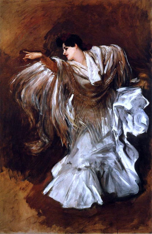  John Singer Sargent La Carmencita - Hand Painted Oil Painting