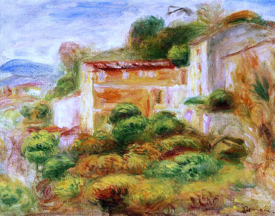  Pierre Auguste Renoir La Maison de la Poste - Hand Painted Oil Painting