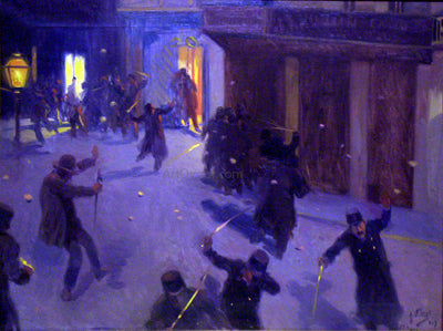  Antonio Fillol Granell La Noche de San Benito - Hand Painted Oil Painting