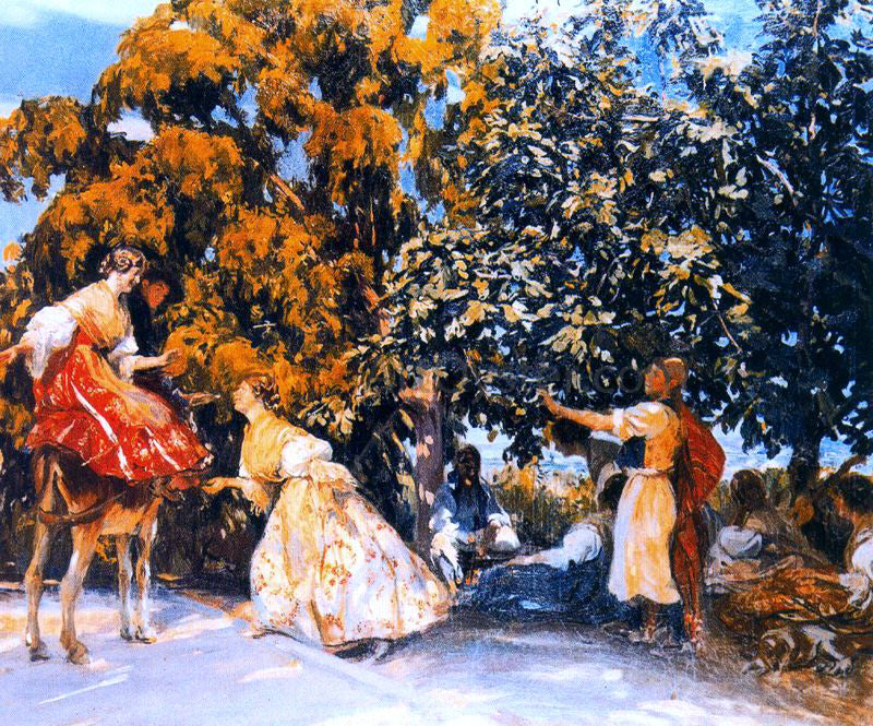  Mongrell Torrent La paella - Hand Painted Oil Painting