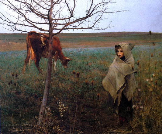 Jules Bastien-Lepage La Pauvre Fauvrette - Hand Painted Oil Painting