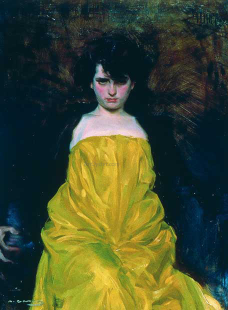  Ramon Casas La Sargantaine - Hand Painted Oil Painting