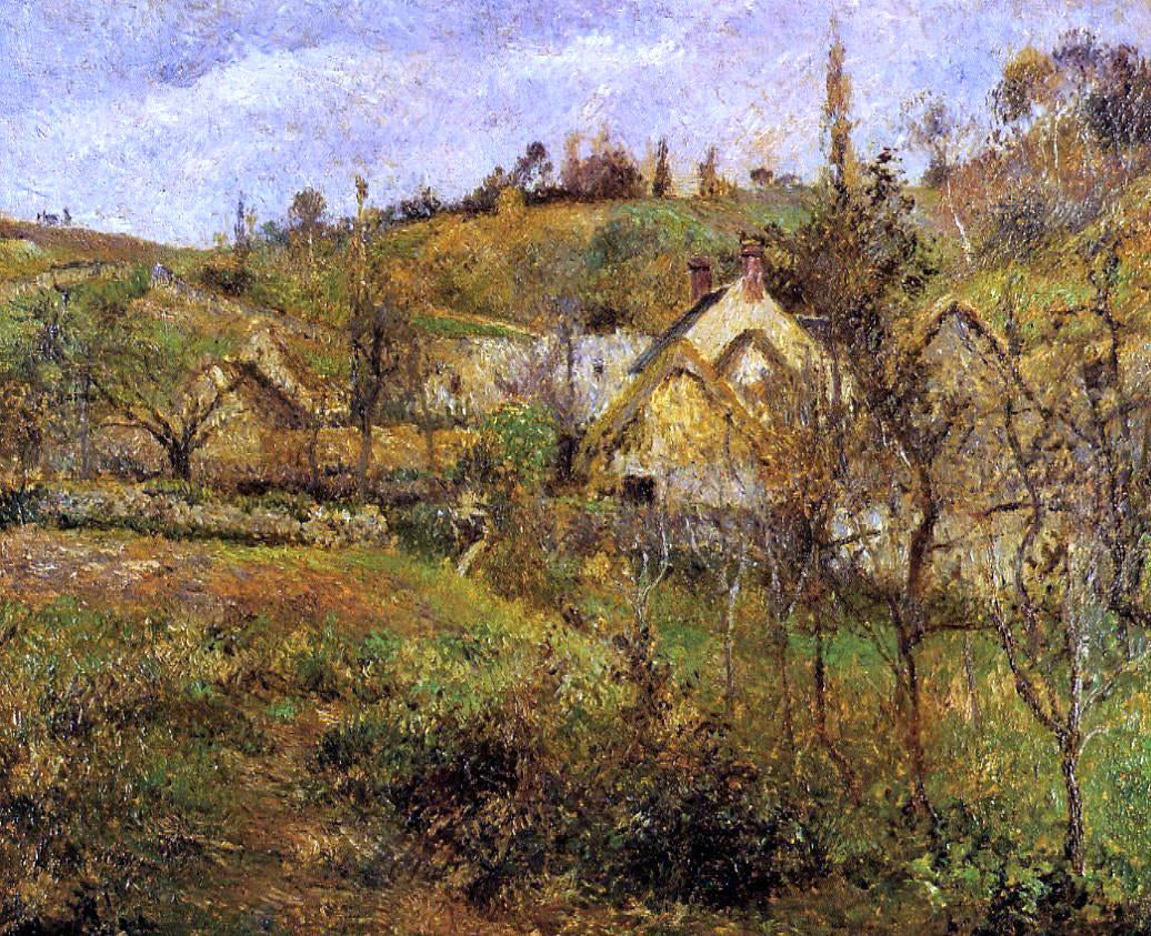  Camille Pissarro La Valhermeil, near Pontoise - Hand Painted Oil Painting