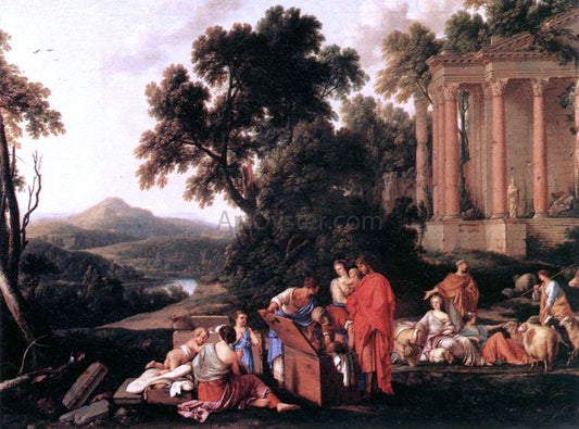  Laurent De La Hire Laban Searching Jacob's Bagagge for the Stolen Idols - Hand Painted Oil Painting