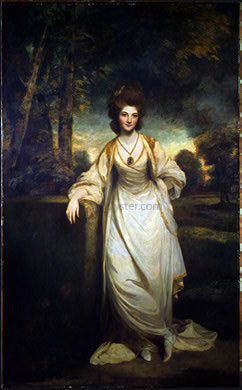  Sir Joshua Reynolds Lady Elizabeth Compton - Hand Painted Oil Painting
