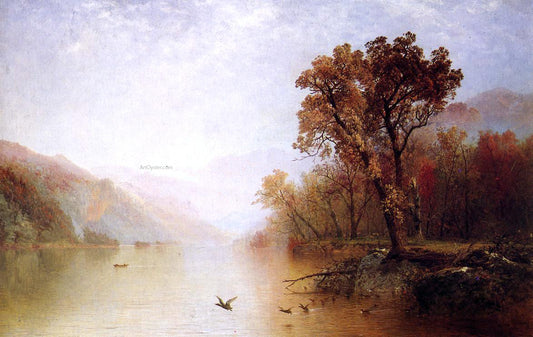  John Frederick Kensett Lake George - Hand Painted Oil Painting