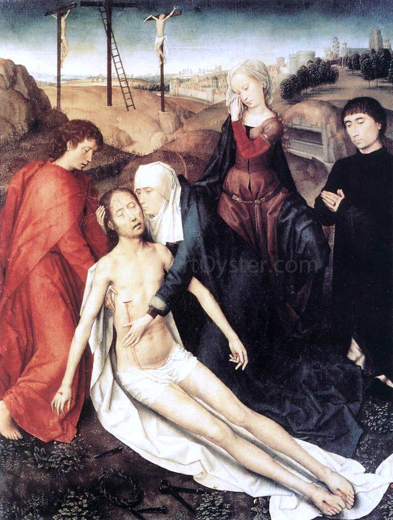  Hans Memling Lamentation - Hand Painted Oil Painting