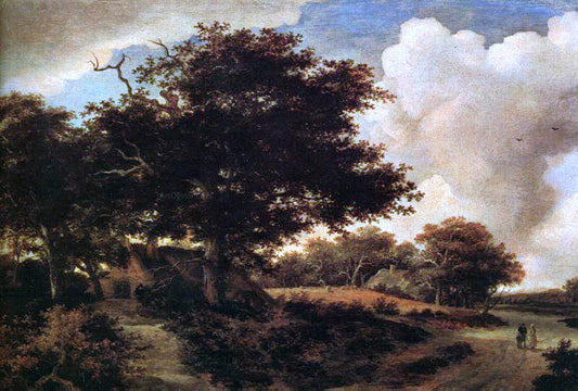  Meindert Hobbema Landscape - Hand Painted Oil Painting