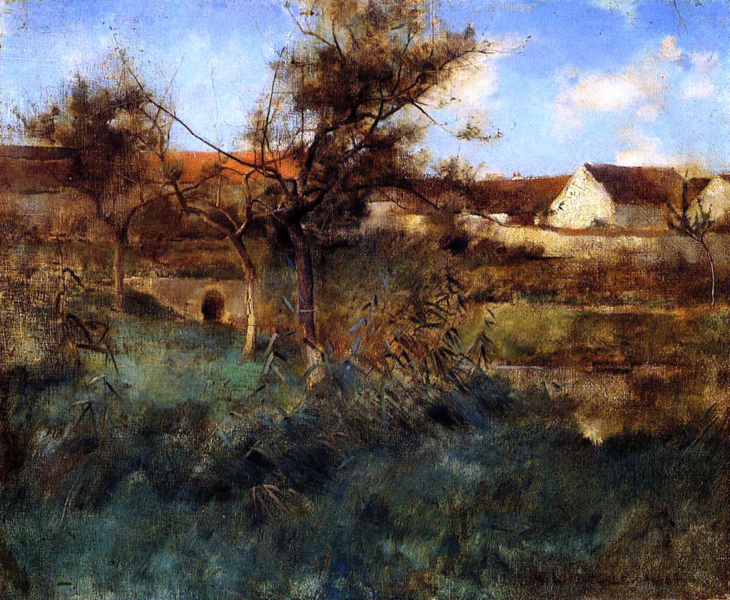 Willard Leroy Metcalf Landscape - Hand Painted Oil Painting