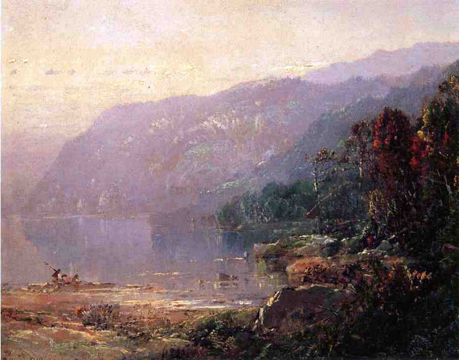  William Louis Sonntag Landscape - Hand Painted Oil Painting